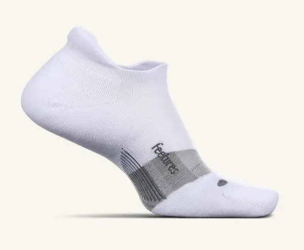 FEETURES MERINO 10 ULTRA LIGHT TAB WHITE
