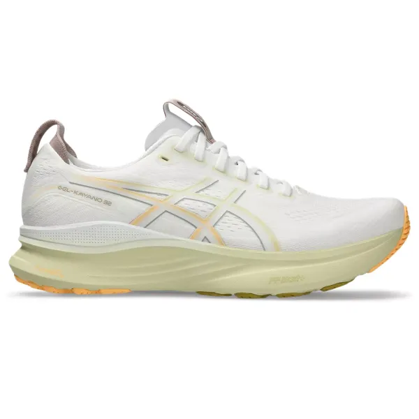 ASICS MEN'S GEL-KAYANO 32 101 WHITE/ORANGE GLOW